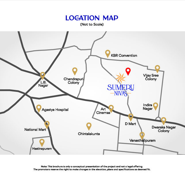 Sumeru Nivas Location Map